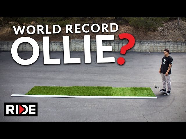 World Record Ollie - Jordan Hoffart
