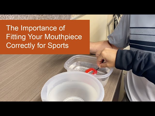How To Mold and Fit Your Mouthpiece | Mosaic Life Care