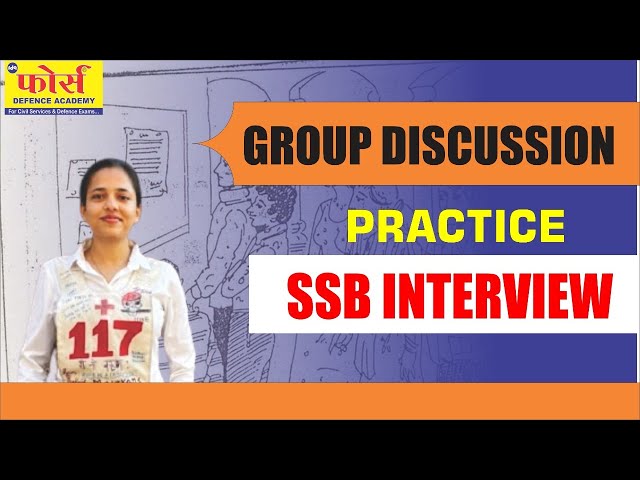 live group discussion | ssb interview Mastering SSB Interviews Live Group Discussion and Preparation