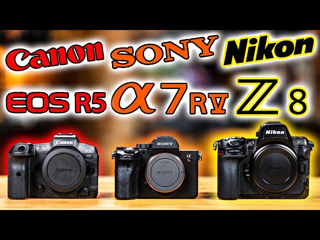 Nikon Z8 vs Sony a7R V vs Canon EOS R5: Which Camera SHOULD You Buy?