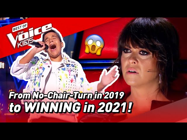 Levi Diaz LOST the Blinds in 2019 but WINS The Voice Kids Spain in 2021! 😱 | Road To
