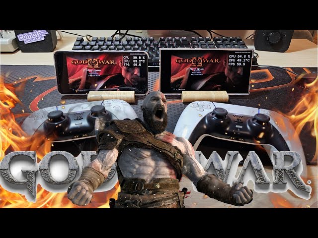 Xiaomi 14 Ultra vs S24 Ultra PS2 GOD OF WAR at 8x Resolution: 8Gen3 Extreme Anihilation