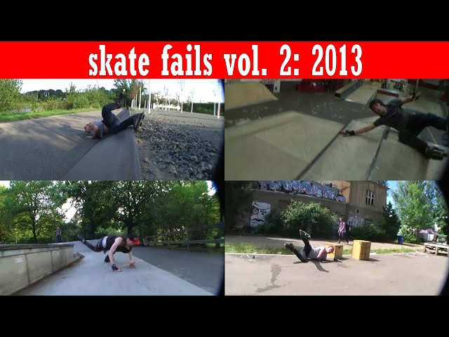 fu2k media skate fails vol. 2: The best skate fails from 2013