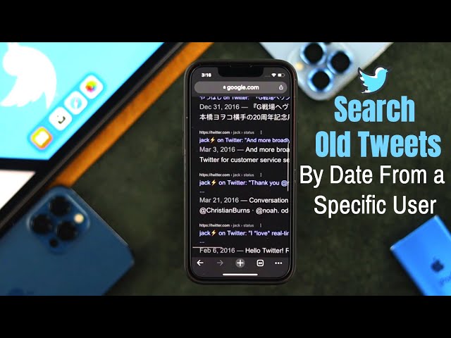Find Old Tweets From Someone by Date!