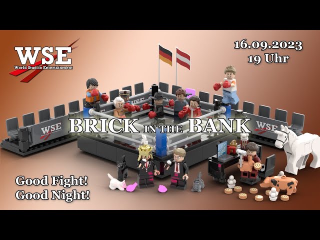 WSE - World Stud.io Entertainment - Brick in the Bank - Charity Event mit Live Versteigerung