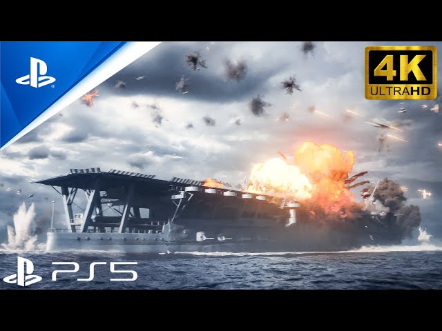 The Pacific War | immersive graphics Call of Duty [4k60fps]