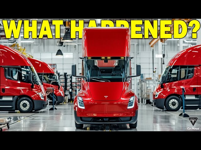 It Happened! Elon Musk Explained Everything about Tesla Semi 2024 Version! SHOCK All EVs Industry!
