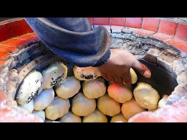 Taiwanese Street Food - OVEN BAKED BUNS Taro Egg Balls Taiwan