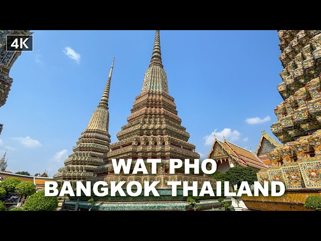 【4K】Walking Tour in Wat Pho Bangkok Thailand (2021)