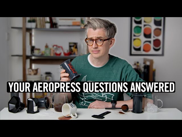 More Aeropress: Reusing Filters? Competition Brews? Coffee For 2? Your Q's Answered (Episode #5)