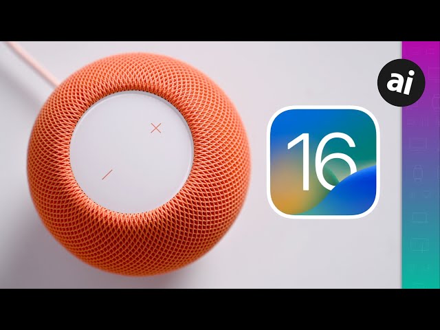 HomePod Mini NEW FEATURES in 16.3 Update! Find My, HomeKit, Sensors, & More! Available NOW!