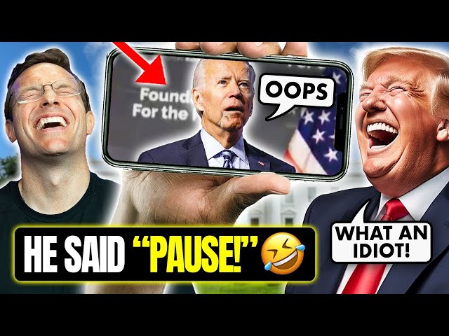 Biden Has Brain Aneurism LIVE On-Stage Mid Speech as Crowd CRINGES in Total Humiliation | ‘PAUSE'🤣