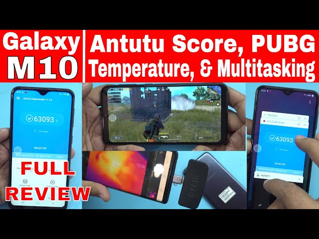 SAMSUNG Galaxy M10 Full Performance, Gaming, Multitasking & Temperature Review...