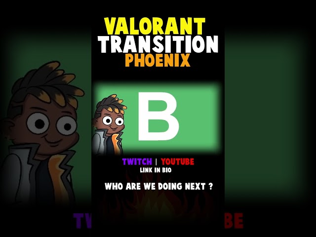 Valorant Phoenix Transition #valorant #shorts #valorantphoenix