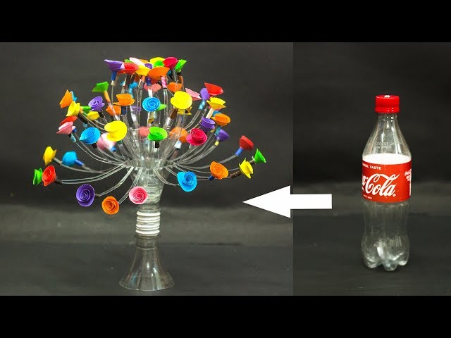 Plastic Bottle Flower | Plastic Bottle Recycle Ideas