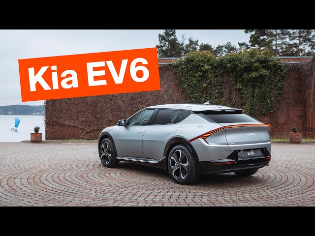 This is the new Kia EV6! Inside and out.