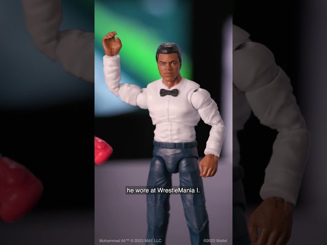 SDCC 2023 - 12 Days of Fandom: WWE Muhammad Ali | Mattel CreationsDesigner Unboxing