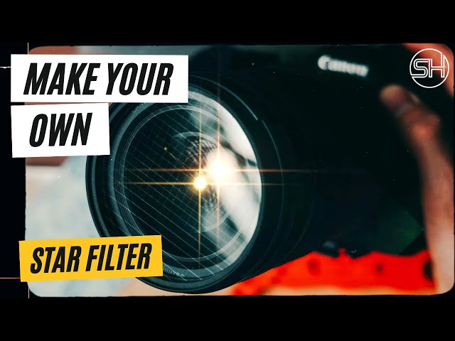 How to Make your own Prism Lens FX Starburst Filter | DIY Star Filter Retro Effect