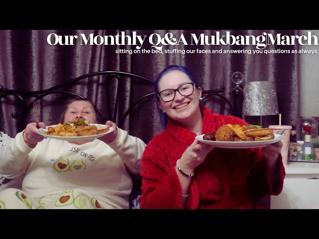 Our Monthly Q&A Mukbang|March