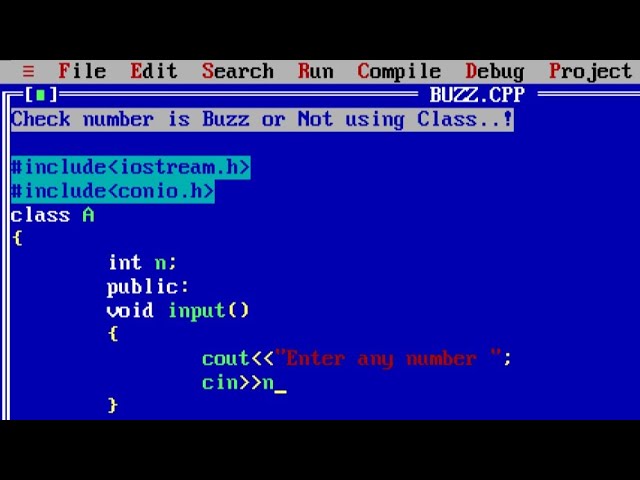 C++ program to check buzz number or not using class | Buzz number program in c++ | Learn Coding