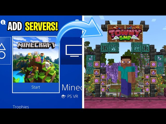 How to ADD MINECRAFT SERVERS ON PS4 (EASY METHOD)