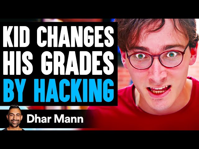 Kid CHANGES His GRADES By HACKING, He Lives To Regret It | Dhar Mann
