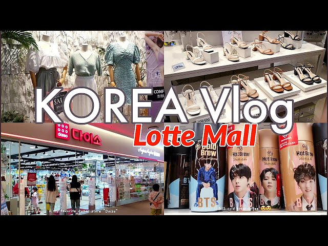Is KOREA expensive? Let's go shopping at Lotte Mall to find out! Realistic Day in Life, KOREA VLOG