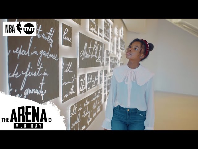 Yolanda Renee King On Her Grandfather’s Legacy & Fighting For Voter Rights | The Arena | NBA on TNT