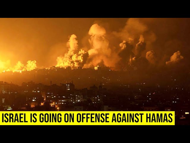 Israel is going on offense against Hamas with a force "like never before,".