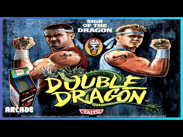 Double Dragon - Arcade Machine gameplay on Mister FPGA