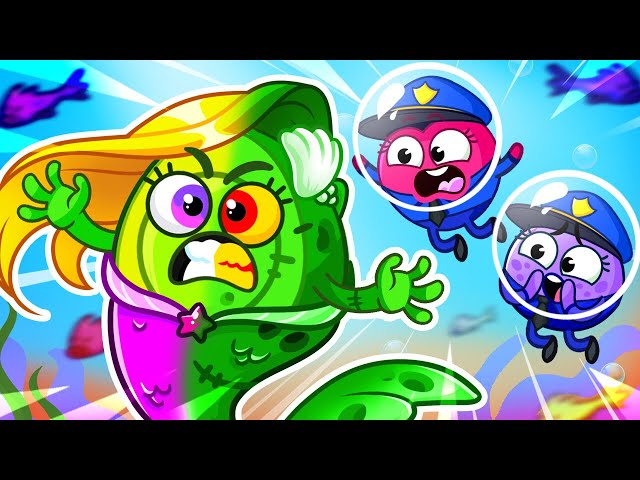 Mermaid Zombie Pregnant Story | Taking Care Baby | + More Funny Stories for Kids | Pit & Penny Tales
