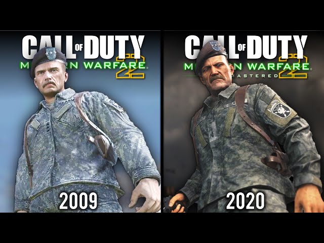 Call of Duty: Modern Warfare 2 - Remastered vs Original | Direct Comparison