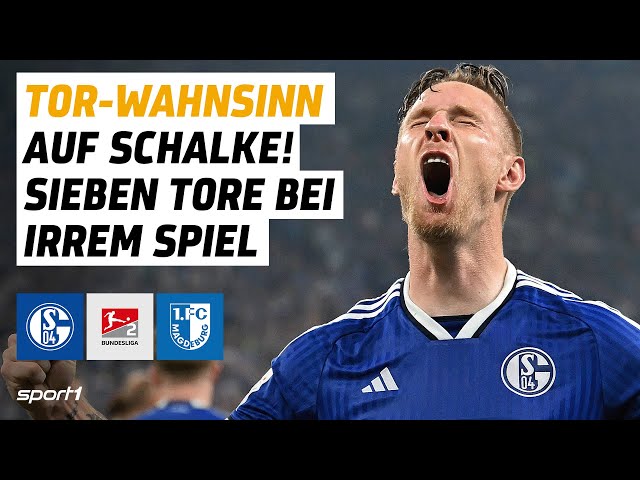 FC Schalke 04 - 1. FC Magdeburg | 2. Bundesliga Tore und Highlights 6. Spieltag