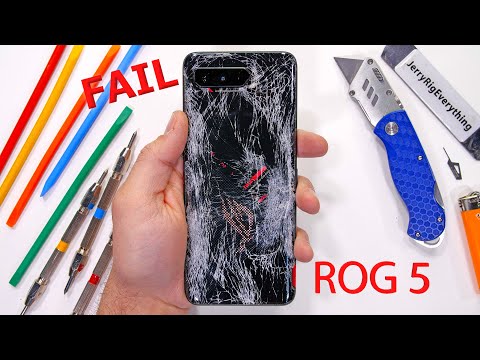 The ROG Phone 5 has a Problem - Durability Test Fail!