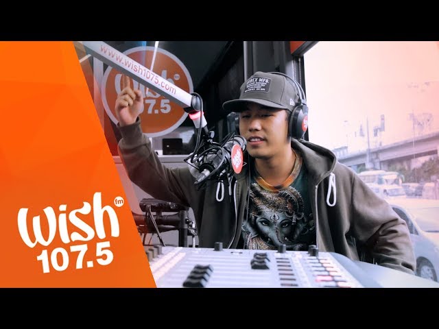 Shanti Dope performs "Materyal" LIVE on Wish 107.5 Bus