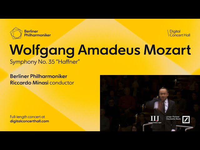 Mozart: Symphony No. 35 "Haffner" / Riccardo Minasi · Berliner Philharmoniker
