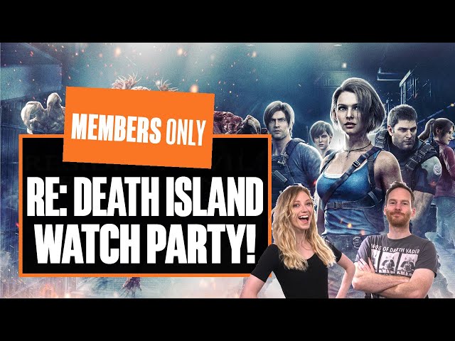 Resident Evil: Death Island - MEMBERS ONLY WATCH PARTY!