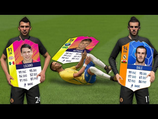FASTEST CARD IN FIFA 18 Speed Test! (without ball)