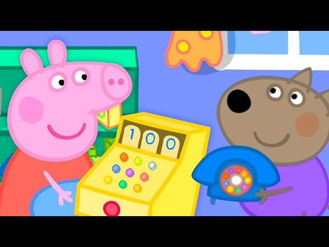 Peppa Pig Ventures into Entrepreneurship with her Shop 🐷 Adventures With Peppa Pig