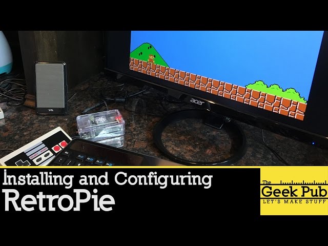 Setting up Retropie on a Raspberry Pi 3 for an Arcade Cabinet