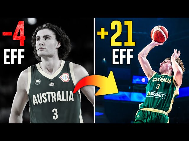 It Took 1 Qtr For Giddey To Hack FIBA Basketball