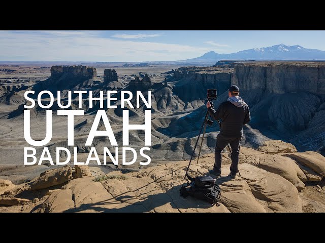 Utah Badlands Compositions on Large Format