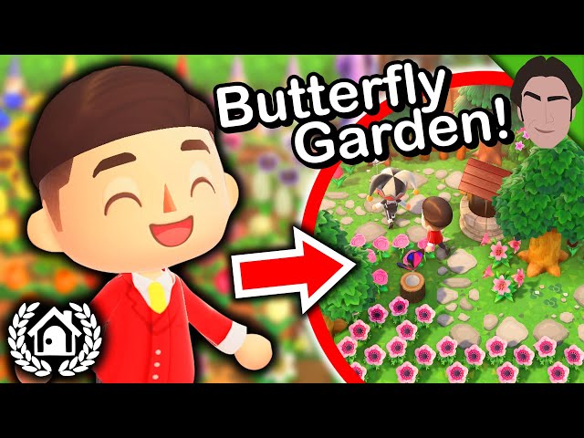 AWESOME Butterfly Garden in Animal Crossing New Horizons! HHA Episode 4