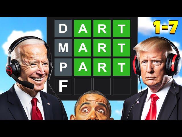 US Presidents Play WORDLE 1-7