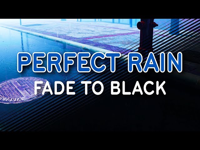 Perfect Rain Sounds (Black Screen) for Sleep, Studying | White Noise 10 Hours