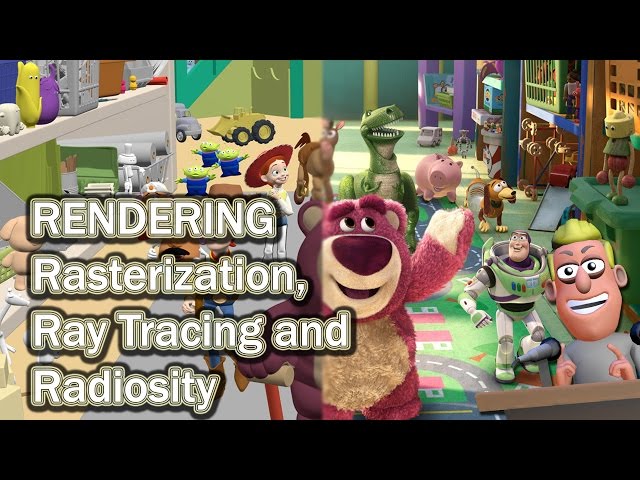What is Rendering? | Rasterization, Ray Tracing, Radiosity