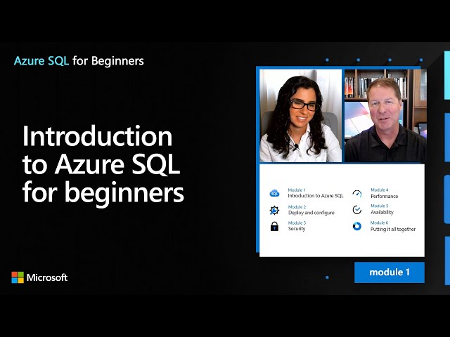 Introduction to Azure SQL for beginners | Azure SQL for beginners (Ep. 1)