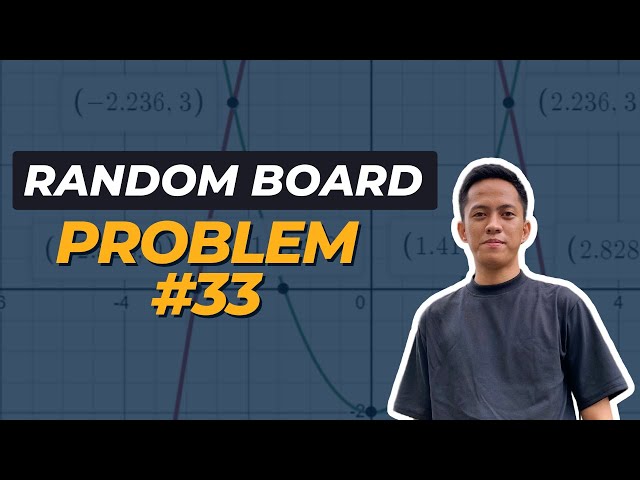 RANDOM BOARD PROBLEM #33