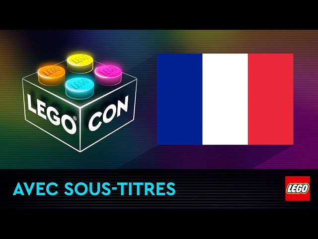 Sous-titres Français - LEGO® CONVENTION 2022 - Show complet en DIRECT