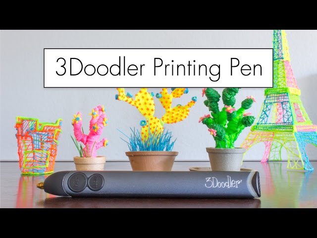 What Can the 3Doodler Do? // 3D Printing Pen Review
